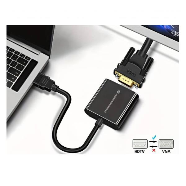 Unidirectional HDMI To VGA Adapter - immagine 7
