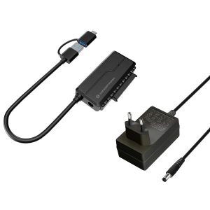 USB 3.0 Sata Adapter With Power Ad.