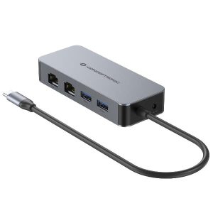 USB-C To Dual-Port Gigabit Network
