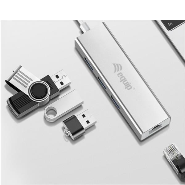 USB-C To 3-Port USB 3.0 Hubs - immagine 2