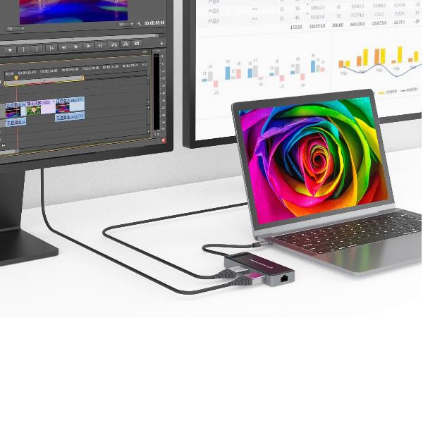 7-In-1 Docking Station USB 3.2 Gen - immagine 4