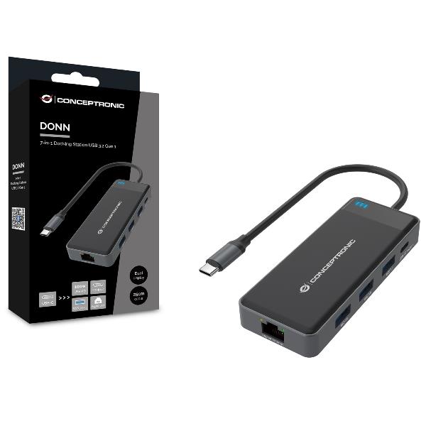 7-In-1 Docking Station USB 3.2 Gen - immagine 2