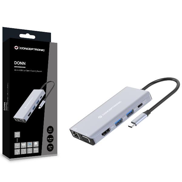 10-In-1 USB 3.2 Gen 1 Docking St. - immagine 2