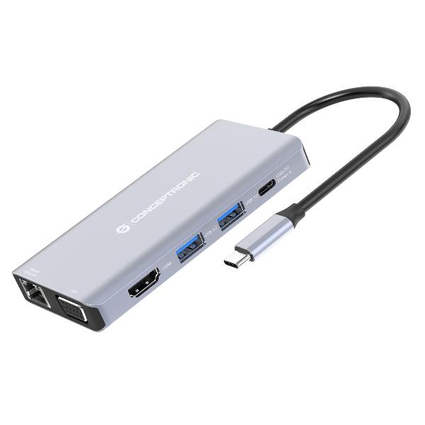 10-In-1 USB 3.2 Gen 1 Docking St.