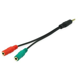 Adattatore Audio Male Vs 2 Female