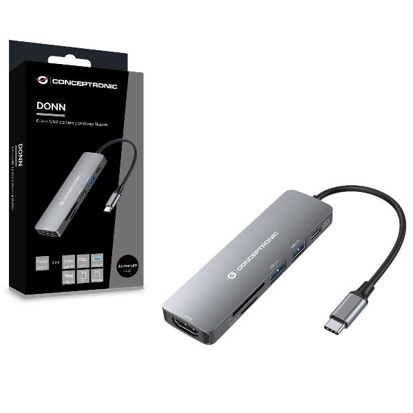 6-In-1 USB 3.2 Gen 1 Docking Stat. - immagine 4