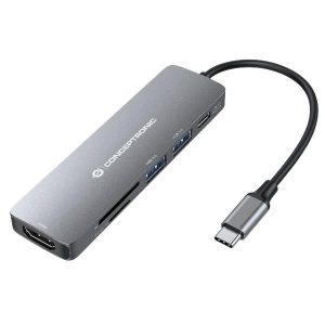 6-In-1 USB 3.2 Gen 1 Docking Stat.
