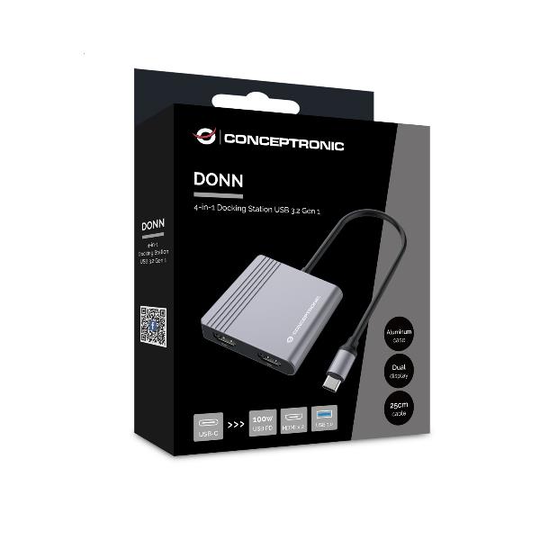 4-In-1 Docking Station USB 3.2 Gen1 - immagine 6