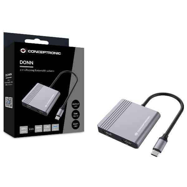 4-In-1 Docking Station USB 3.2 Gen1 - immagine 2
