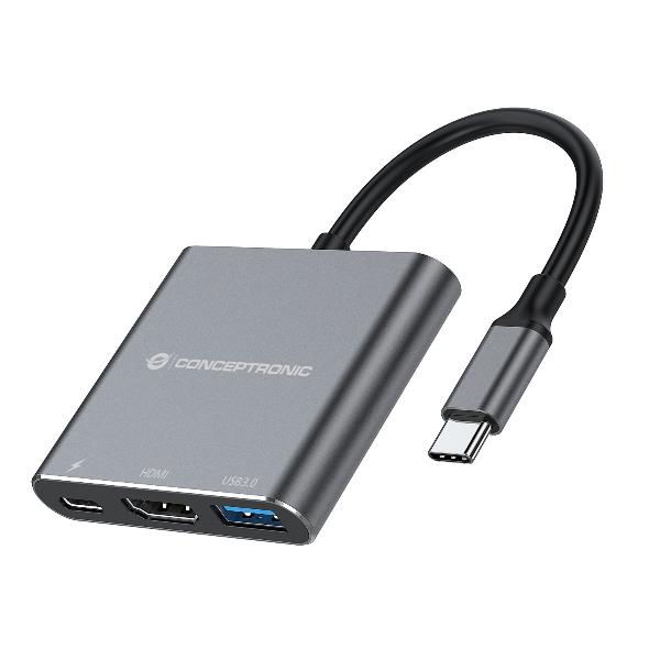 3-In-1 USB 3.2 Gen 1 Docking Stat.