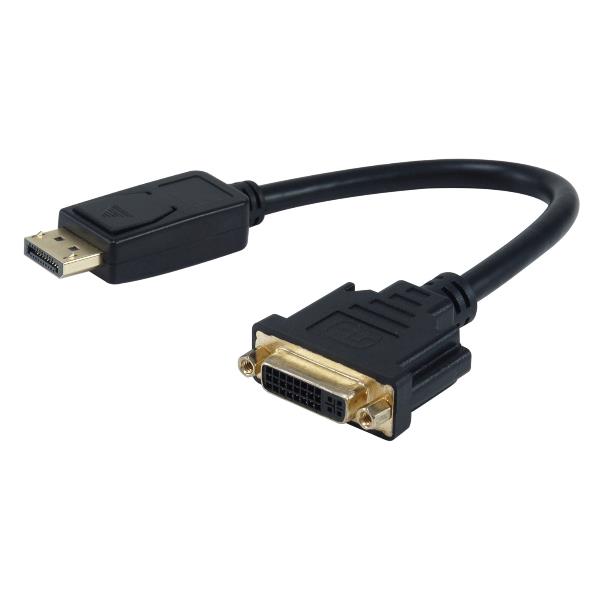 Displayport To DVI-I (24+5) Adapter