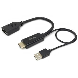 HDMI To Displayport Adapter Nero