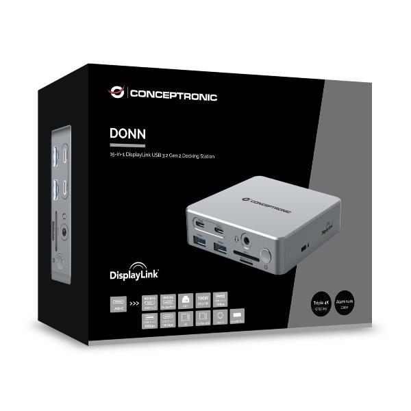 15-In-1 Displaylink USB 3.2 Gen 2 - immagine 6