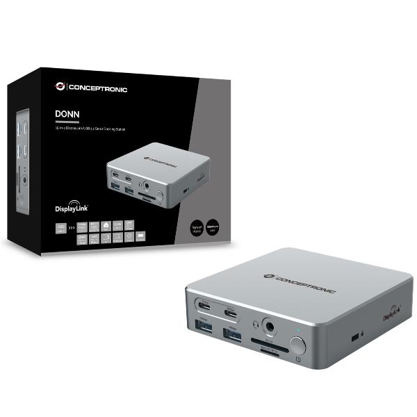 15-In-1 Displaylink USB 3.2 Gen 2 - immagine 7