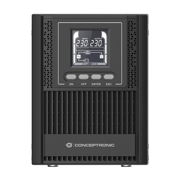 1000Va 900W Online Tower UPS Schuko - immagine 2