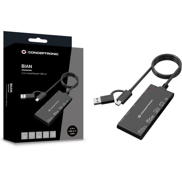 3-In-1 Card Reader USB 3.2 Gen 2 C - immagine 2