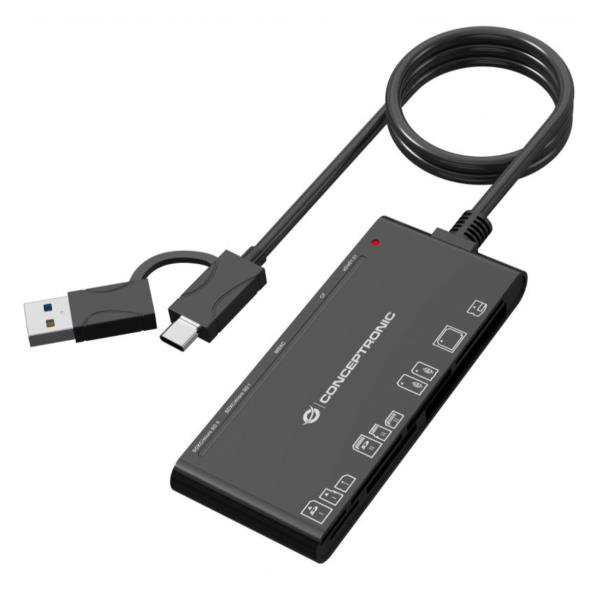 3-In-1 Card Reader USB 3.2 Gen 2 C - immagine 5