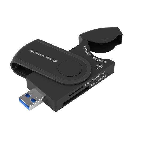 4-In-1 USB 3.0 Card Reader USB-A - immagine 6