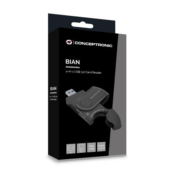 4-In-1 USB 3.0 Card Reader USB-A - immagine 3