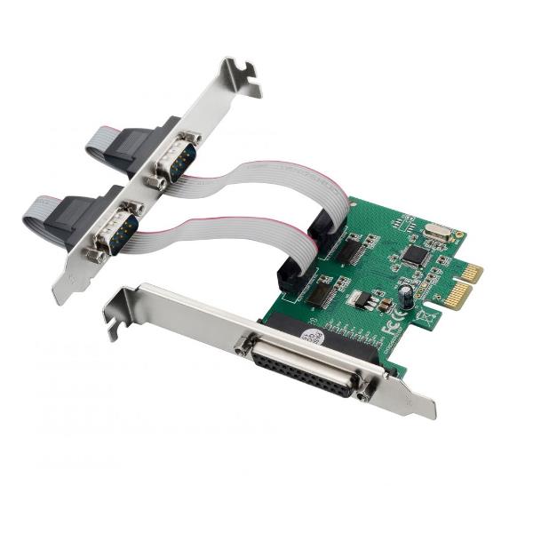 Pciex Card 1-Port Par 2Portserial - immagine 4