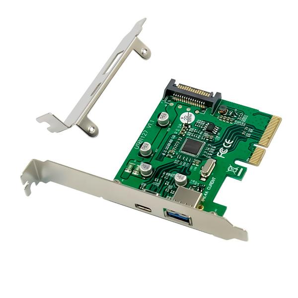 USB 3.2 Gen 2 Pcie Card 1-Port USB - immagine 2