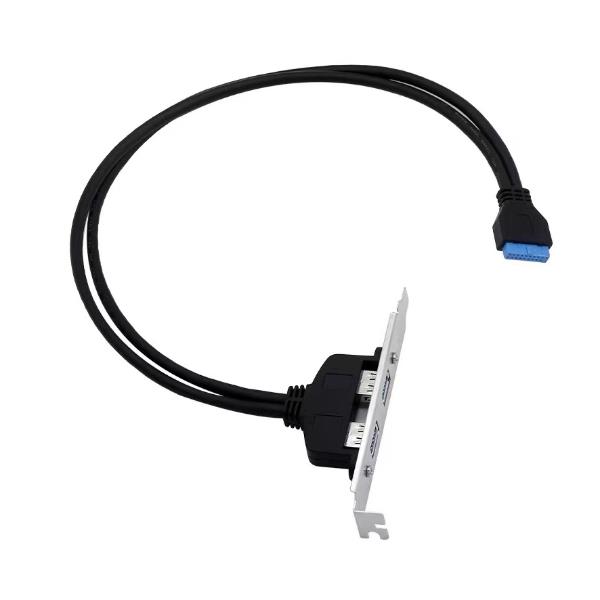 19 Pin Female To USB 3.0 Female Adp - immagine 4