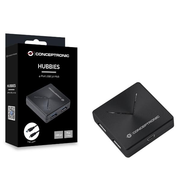 4-Port USB 3.0 Hub Detach. Cable - immagine 5