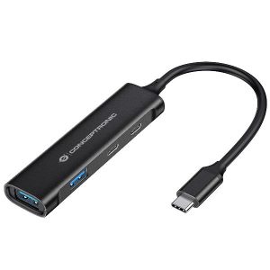 4-Port USB 3.0 Hub 2 USB-C 2Usb A