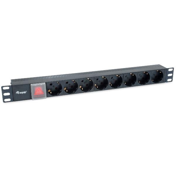 Power Strip 8Bay Cee7/4 With Switch - immagine 3