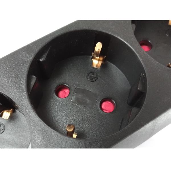 Power Strip Iec Connector With 3 X - immagine 3