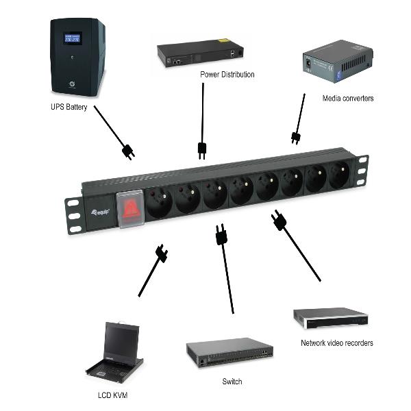 8-Outlet German Power Distribution - immagine 6