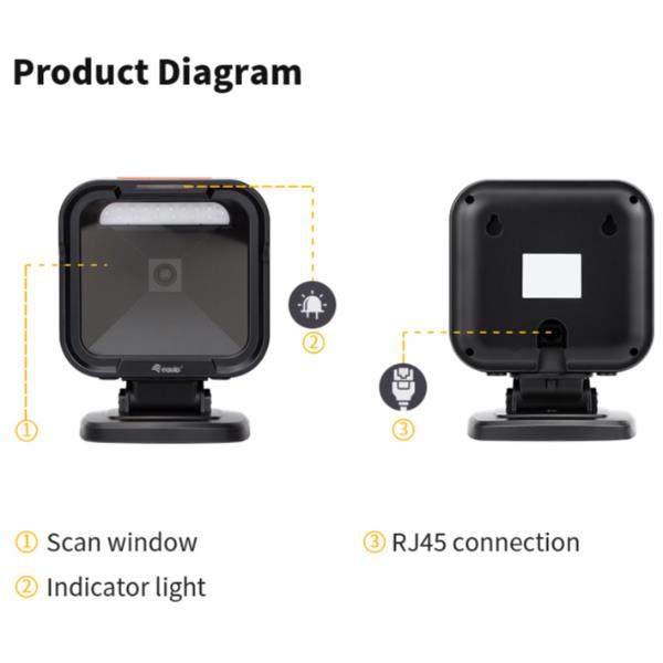 USB 2D Omnidirectional Barcode Scan - immagine 6