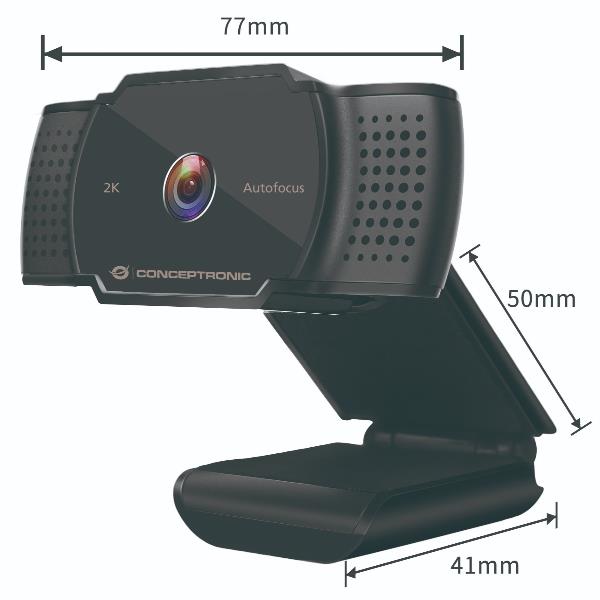 Web Camera Hd Conceptronic 1080P 2K - immagine 6
