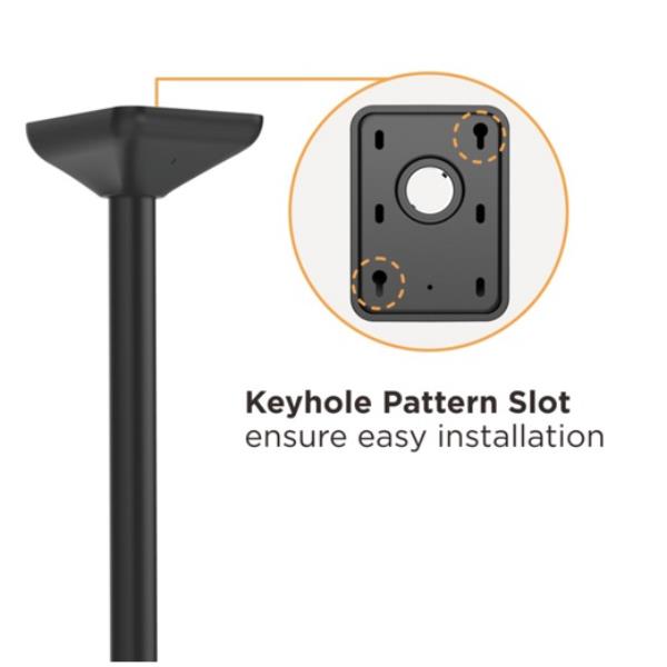 45 -55 Dual Screen Ceiling Mountl - immagine 8