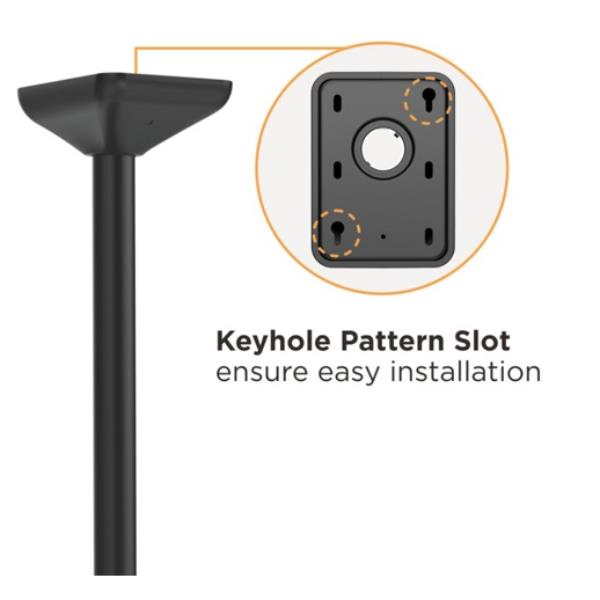 45 -50 Triple Screen Ceiling Mount - immagine 6