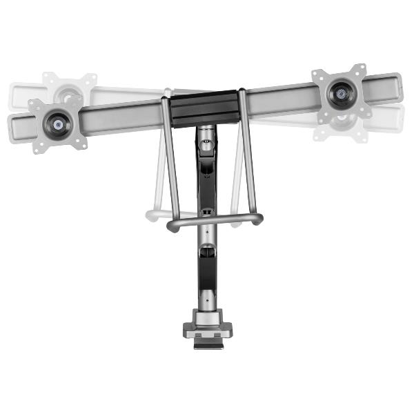 17 -32 Dual Monitor Desk Mount Br - immagine 5