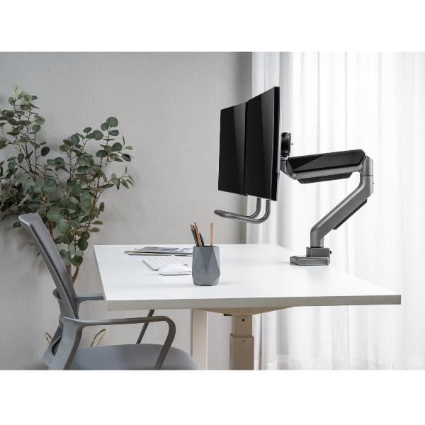 17 -32 Dual Monitor Desk Mount Br - immagine 8