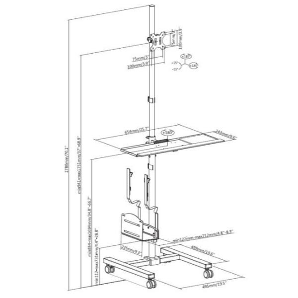 17 -32 Single Monitor Mobile Works - immagine 8