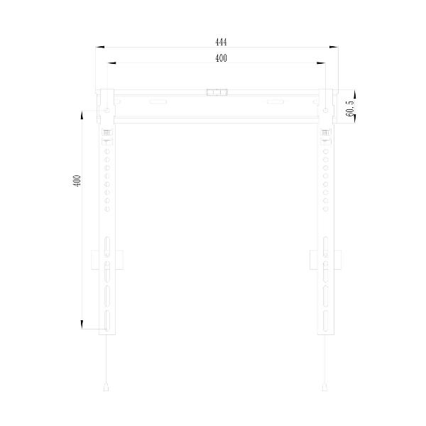 32 -55 Flat Screen Slim Fixed Wall - immagine 4