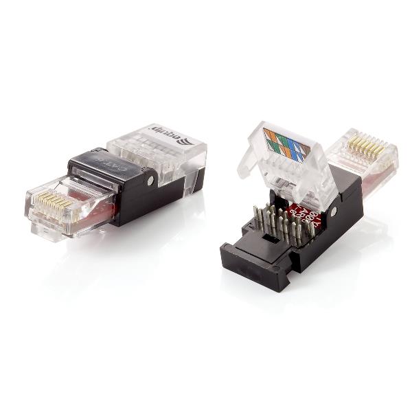 Rj45 Connector Utp Cat.6 Toolfree - immagine 2
