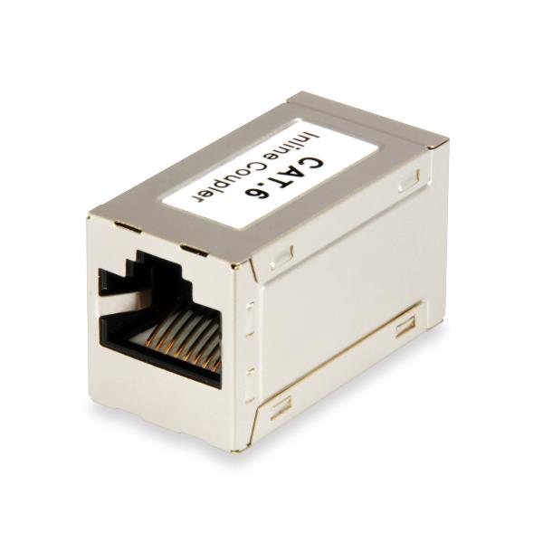Rj45 Inline Coupler F/F Cat.6 Full - immagine 2