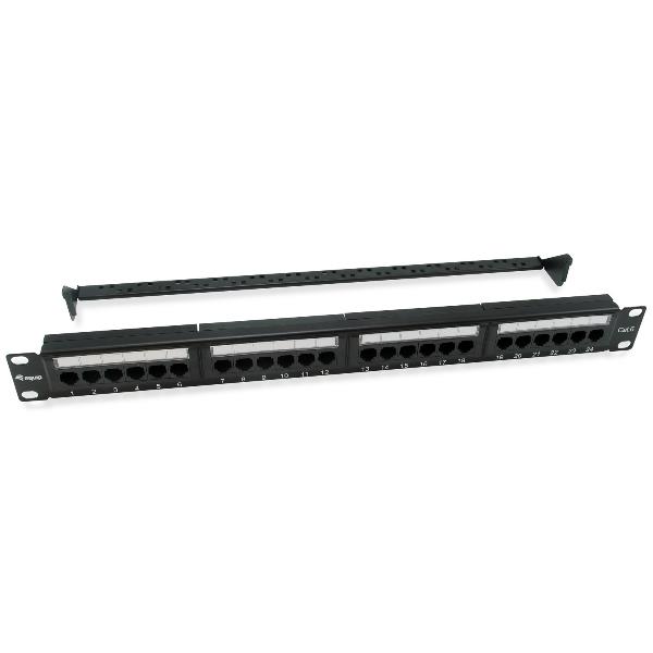 24-Port Cat.6 Unshielded Patch Pane - immagine 2