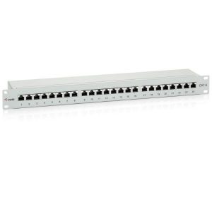 24-Ports Cat.6 Shielded Patch Panel