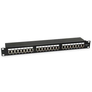 24-Ports Cat.6 Shielded Patch Panel