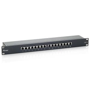 Cat.6 Patch Panel 16-Port 19 Inch 1