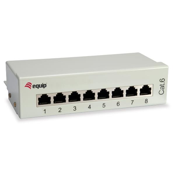 Cat.6 Patch Panel 8-Port Desktop