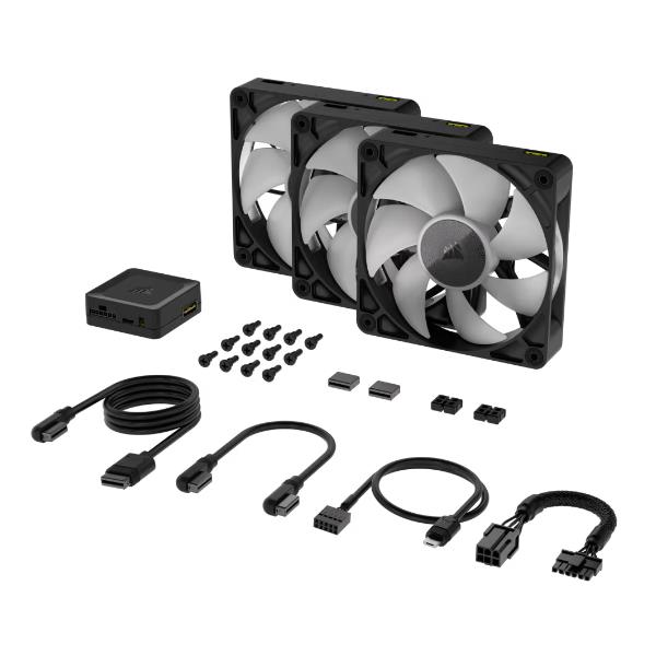 Icue Link Rx120 RGB Triple Fan Kit - immagine 3