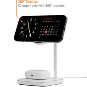 Qi2 2In1 Chargebase - Bianco