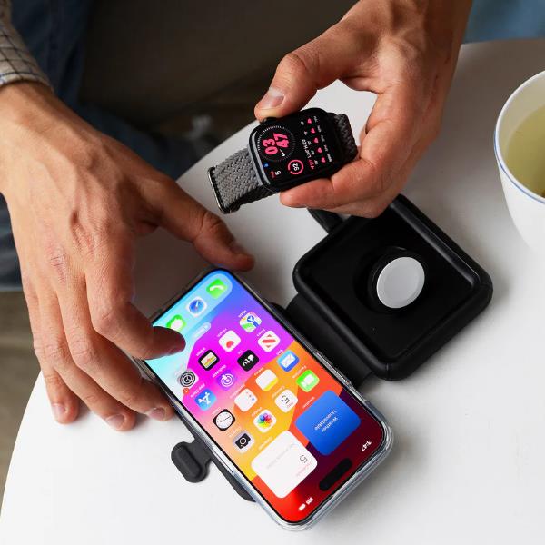 Voyager Qi2 Magtravel 2In1 Travel - immagine 5