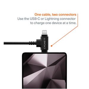 Unite T-Type USB-C 1M Nero
